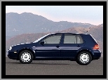 Volkswagen Golf 4, Granatowy